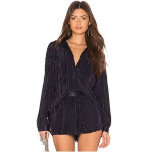 L’Academie Theo Blouse & Shorts Set